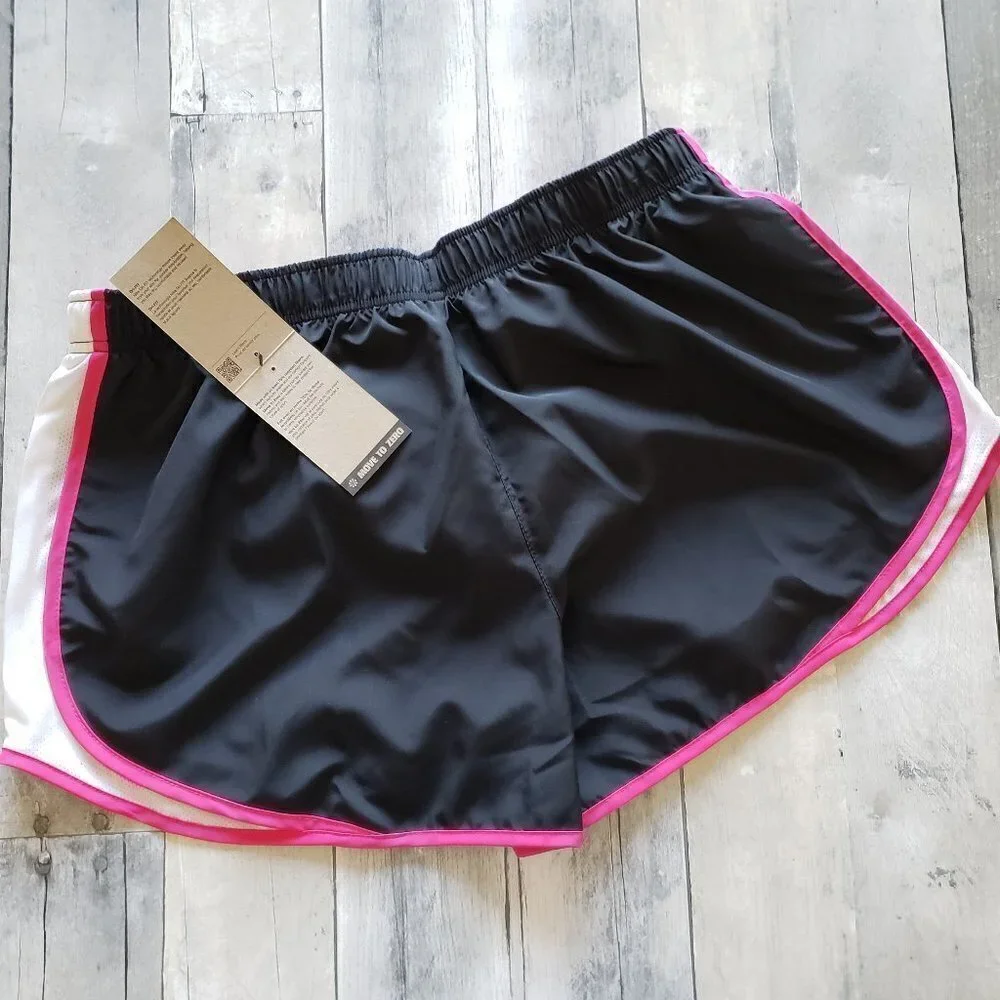 NWT - Nike Women's Black/Bright Pink Tempo Brief-Lined Running Short - Size XS